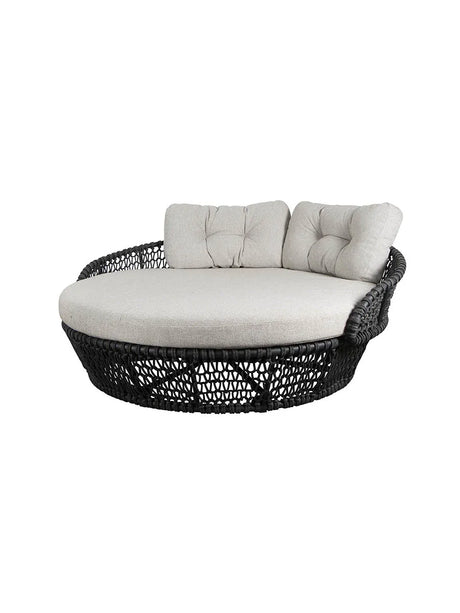 Ocean Daybed, soft rope fra Cane-line - Dark Grey - Jacobsen Plus