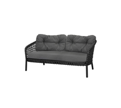 Ocean large 2-pers. sofa, soft rope fra Cane-line
