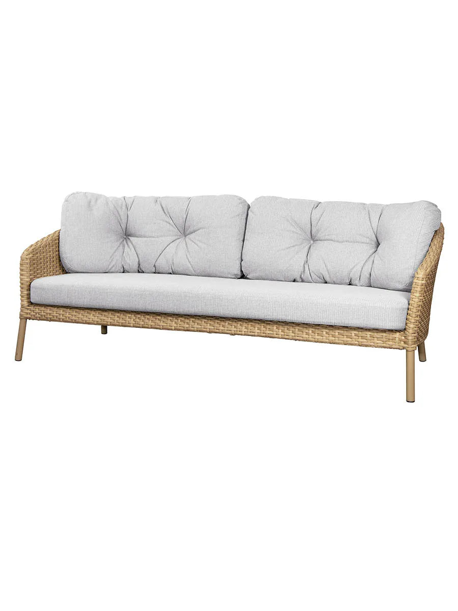 Ocean 3-pers. Sofa, flat weave fra Cane-line - 6 - Jacobsen Plus
