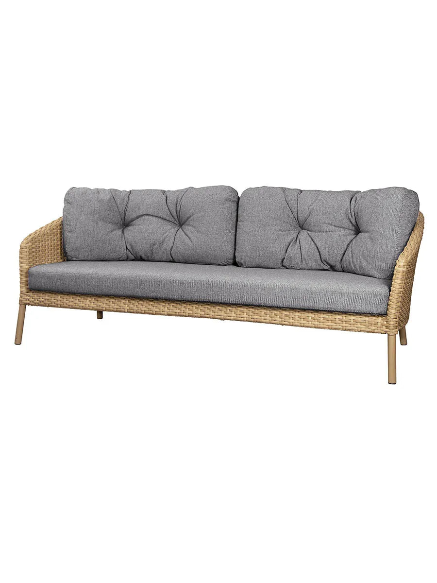 Ocean 3-pers. Sofa, flat weave fra Cane-line - 5 - Jacobsen Plus