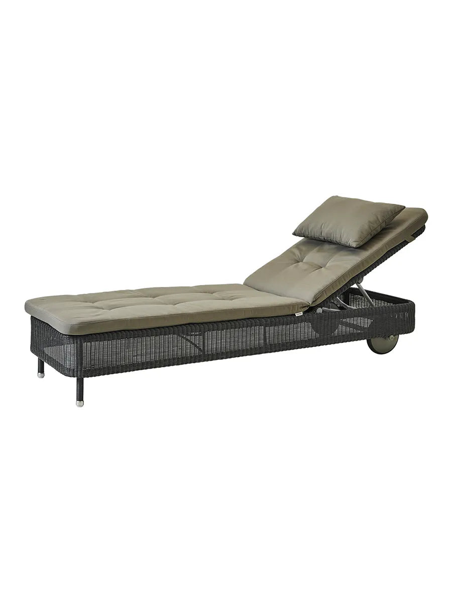 Presley Solvogn fra Cane-line - Graphite / Taupe, Cane-line Natté - Jacobsen Plus