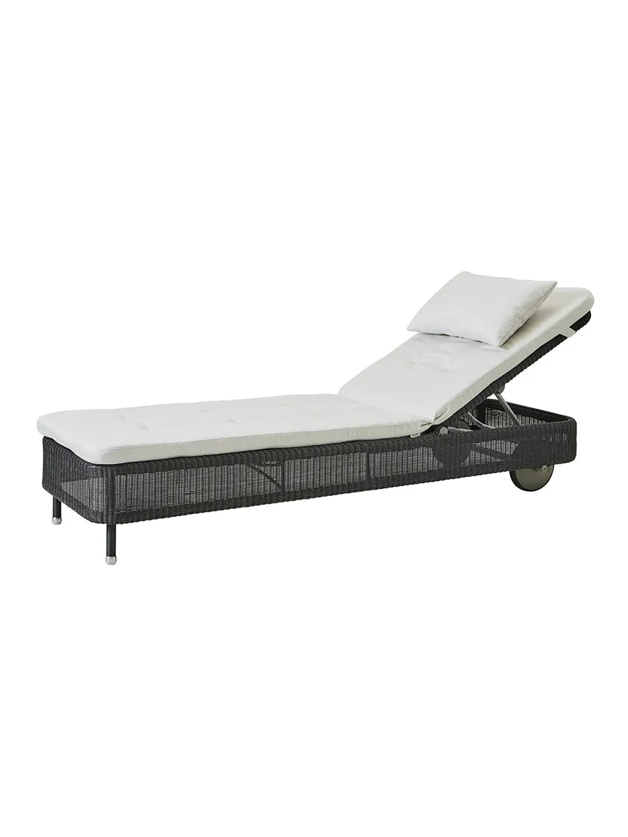 Presley Solvogn fra Cane-line - Graphite / White, Cane-line Natté - Jacobsen Plus