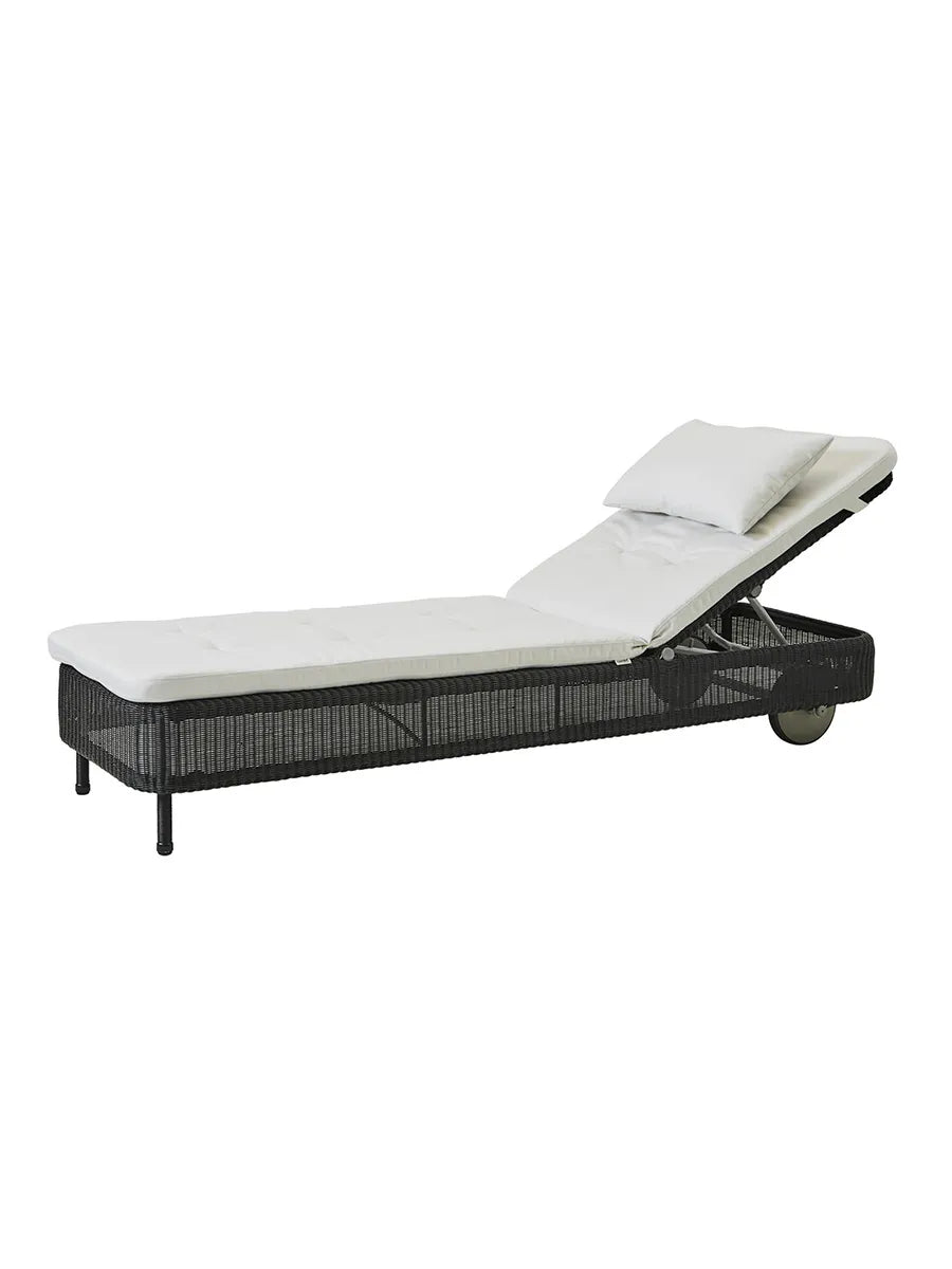 Presley Solvogn fra Cane-line - Sort / White, Cane-line Natté - Jacobsen Plus