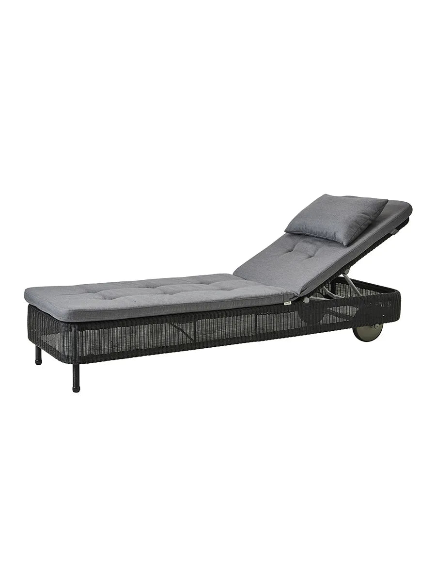Presley Solvogn fra Cane-line - Sort / Grey, Cane-line Natté - Jacobsen Plus