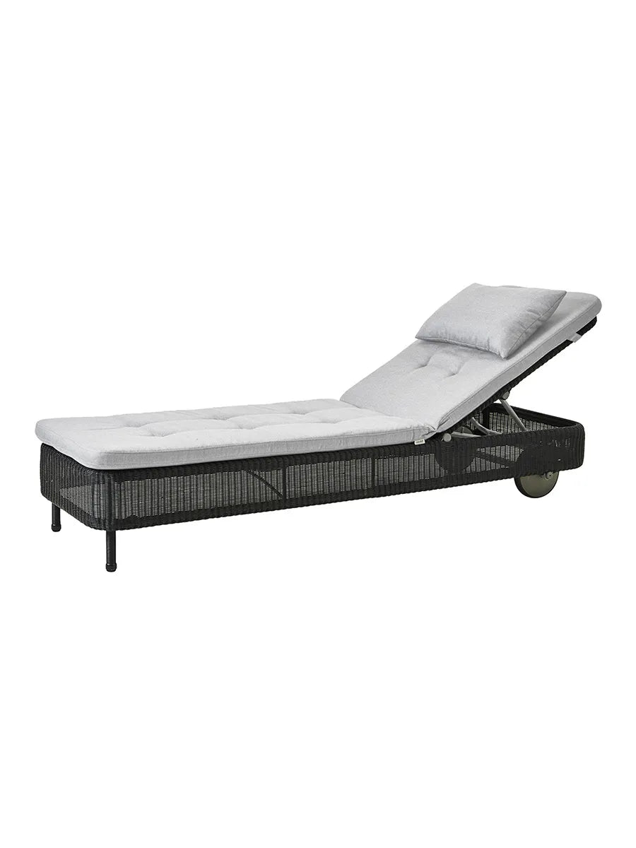 Presley Solvogn fra Cane-line - Sort / Light grey, Cane-line Natté - Jacobsen Plus