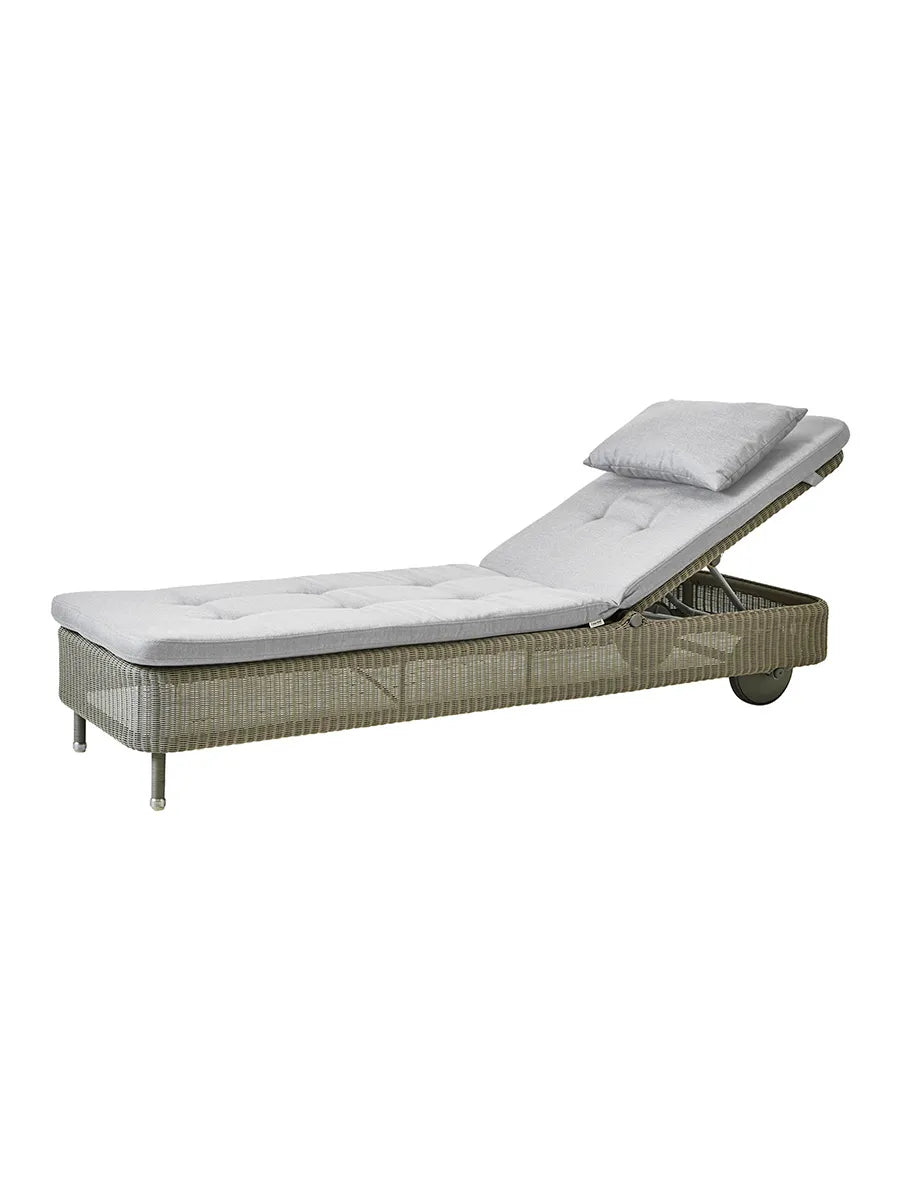 Presley Solvogn fra Cane-line - Taupe / Light grey, Cane-line Natté - Jacobsen Plus
