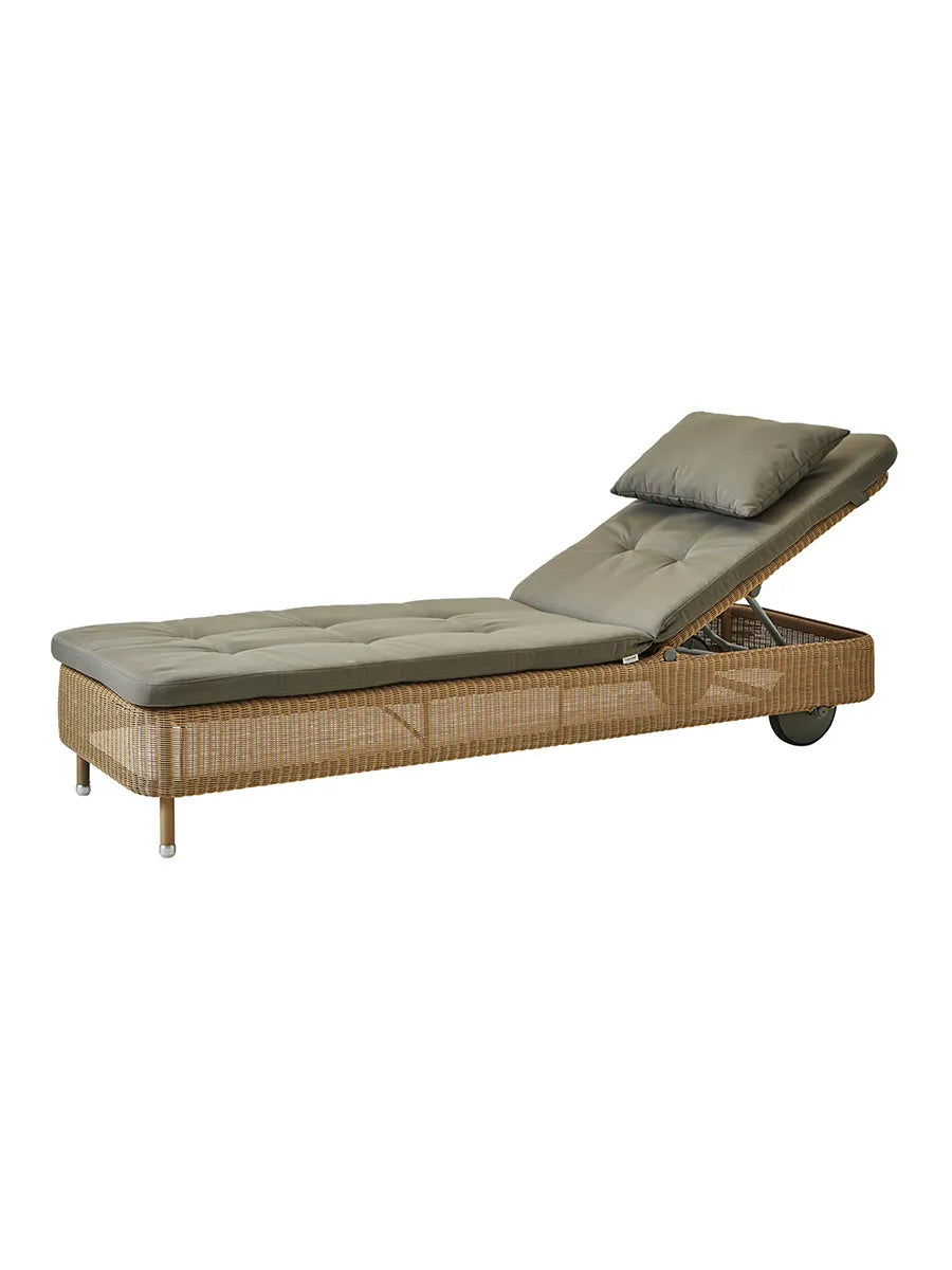 Presley Solvogn fra Cane-line - Natural / Taupe, Cane-line Natté - Jacobsen Plus