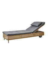 Presley Solvogn fra Cane-line - Natural / Grey, Cane-line Natté - Jacobsen Plus