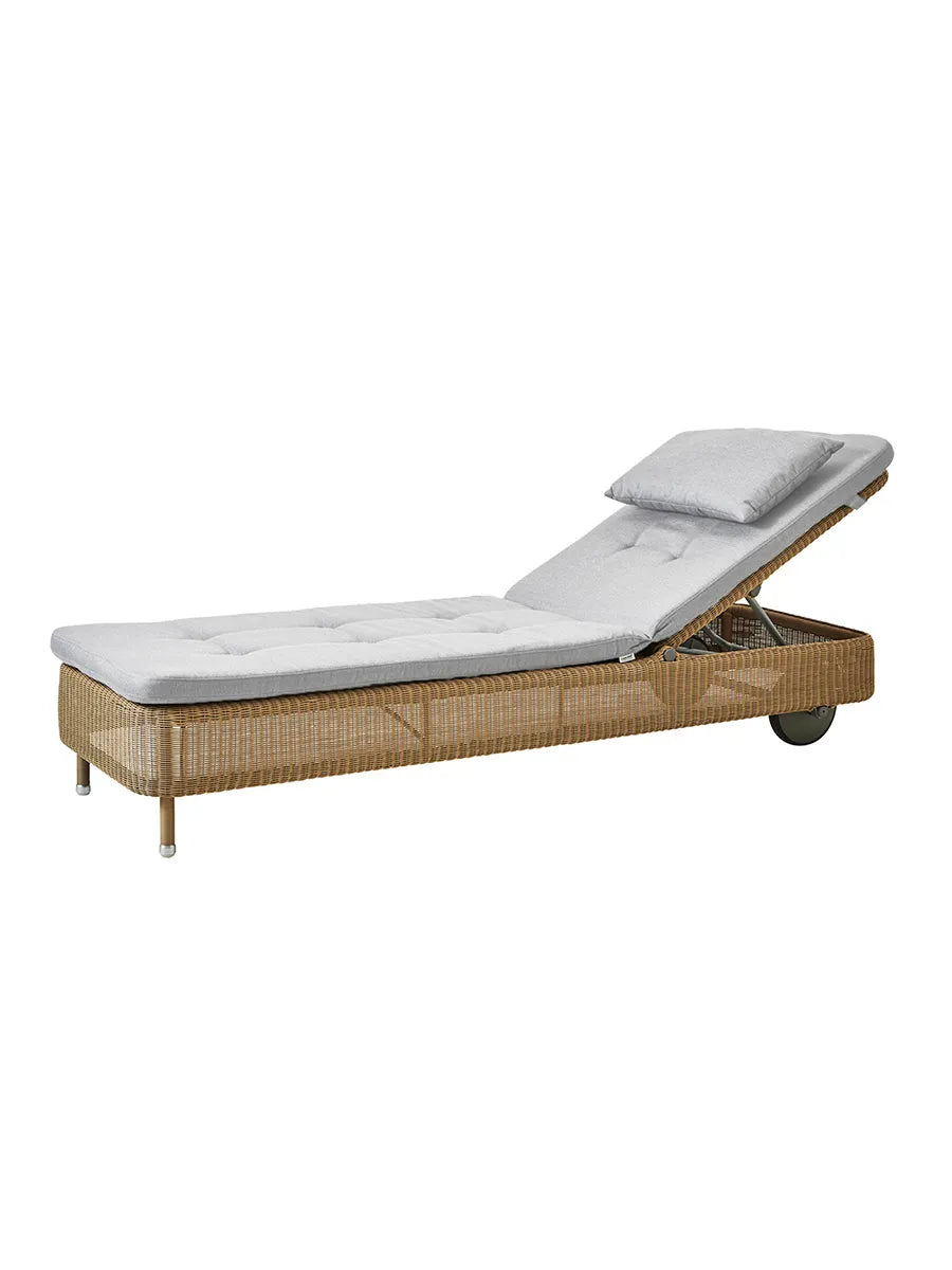 Presley Solvogn fra Cane-line - Natural / Light grey, Cane-line Natté - Jacobsen Plus