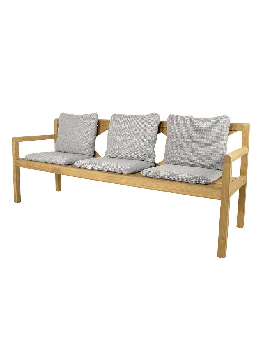 Grace 3 pers. Bænk fra Cane-line - 5 - Jacobsen Plus