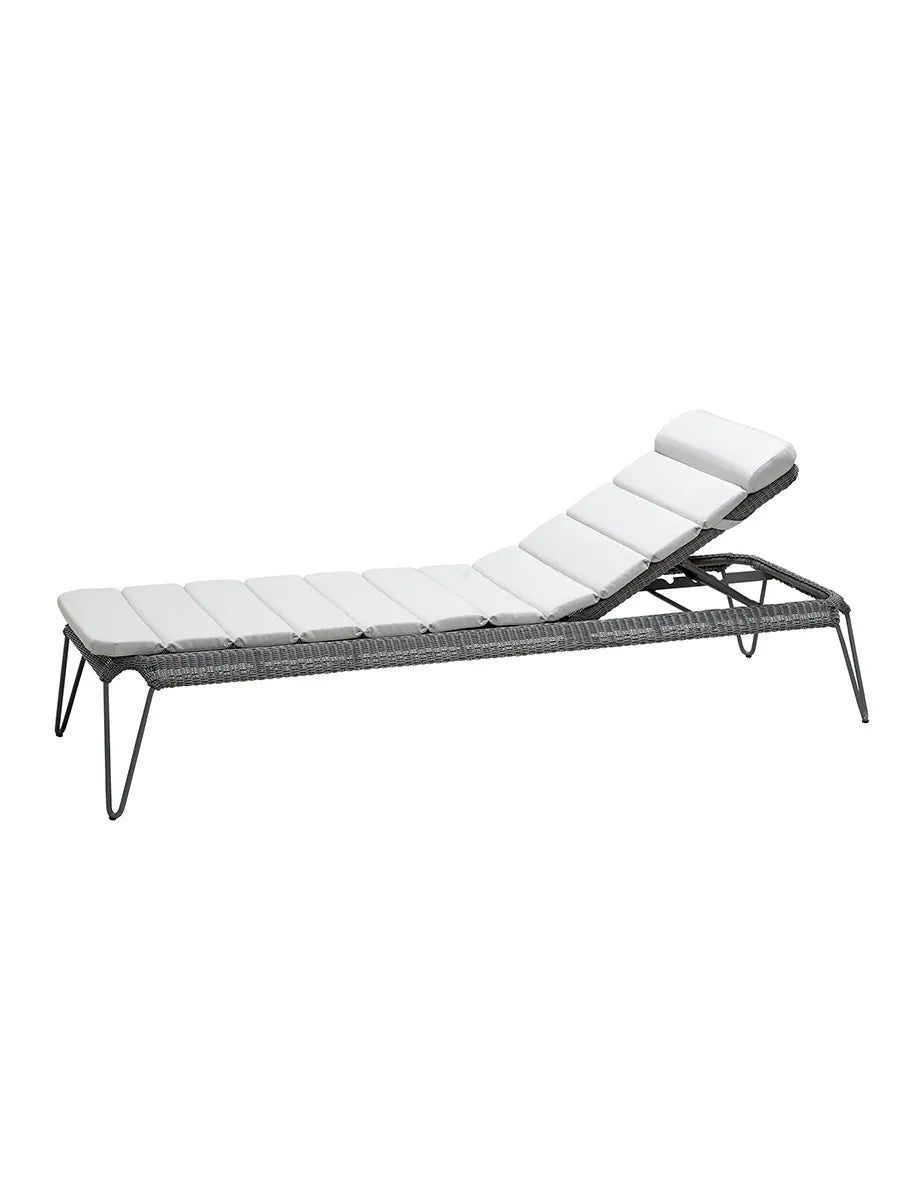 Breeze Solvogn fra Cane-line - Light grey / White, Cane-line Natté - Jacobsen Plus