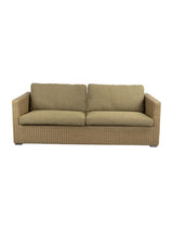 Chester 3-pers Loungesofa fra Cane-line - Natural / Turmeric Yellow, Cane-line Rise - Jacobsen Plus