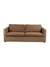 Chester 3-pers Loungesofa fra Cane-line - Natural / Umber Brown, Cane-line Rise - Jacobsen Plus