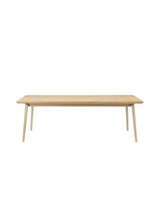 C65 Spisebord fra FDB Møbler - 100 x 220-340 cm / Eg lakeret - Jacobsen Plus