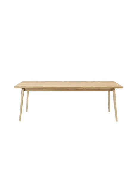 C65 Spisebord fra FDB Møbler - 100 x 220-340 cm / Eg lakeret - Jacobsen Plus