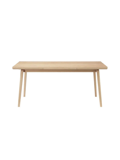 C65 Spisebord fra FDB Møbler - 90 x 170- 270 cm / Eg lakeret - Jacobsen Plus