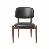 Slow spisebordsstol, valnød, 41599 CMHR fra Stellar Works - 2 - Jacobsen Plus