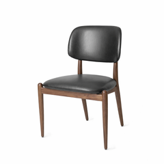 Slow spisebordsstol, valnød, 41599 CMHR fra Stellar Works