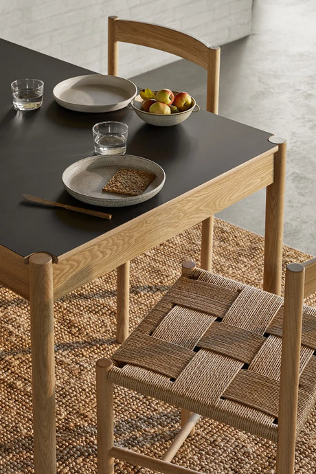 C44 Spisebord 80 x 120 cm, nero fra FDB Møbler - 2 - Jacobsen Plus