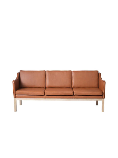 L43 MK46 Sofa, cognac læder af Mogens Koch - 1 - Jacobsen Plus