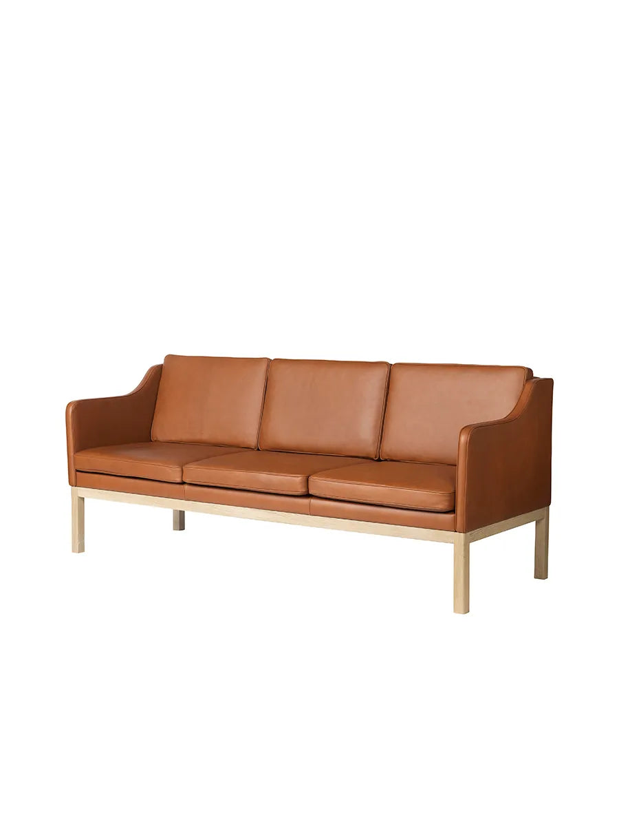 L43 MK46 Sofa, cognac læder af Mogens Koch - 6 - Jacobsen Plus
