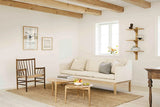 L43 MK46 Sofa, beige tekstil af Mogens Koch - 3 - Jacobsen Plus