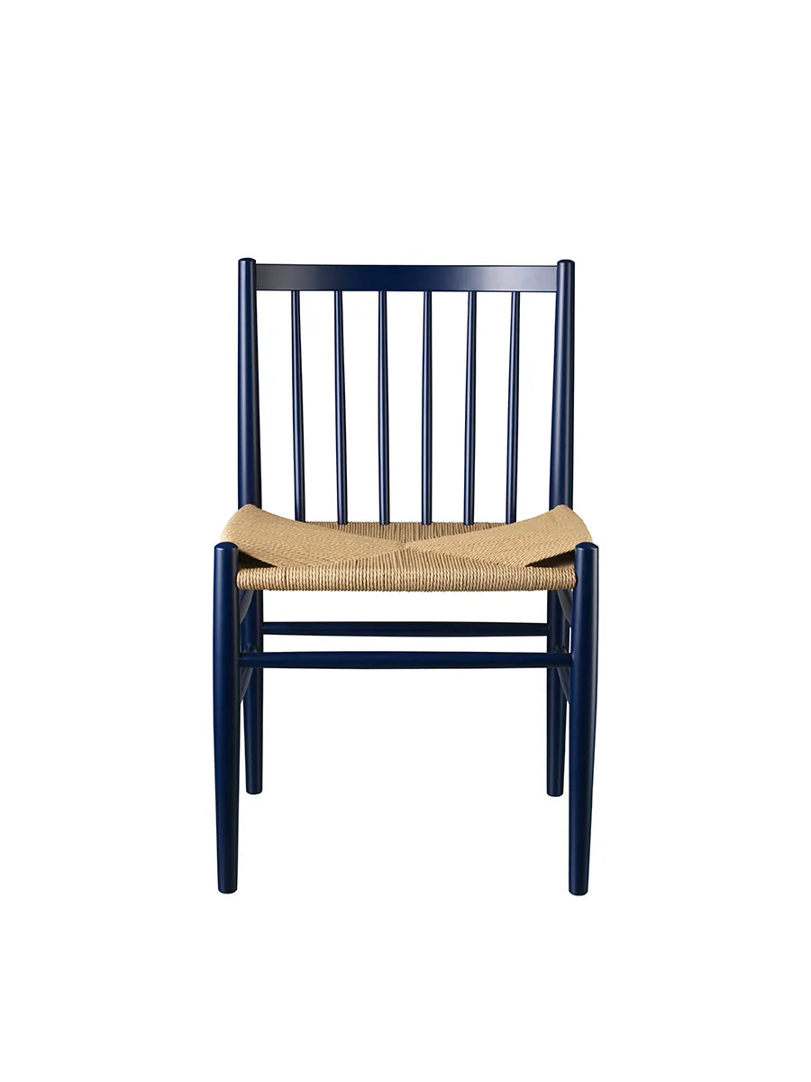 J80 spisebordsstol fra FDB Møbler - Steel Blue - Jacobsen Plus