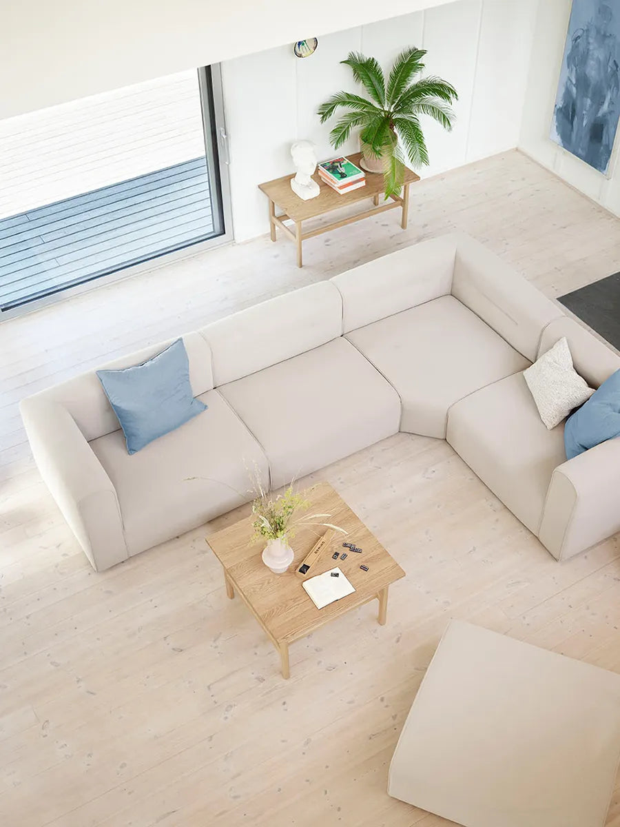 D33 Sofabord, 80x80 cm fra FDB Møbler - 2 - Jacobsen Plus