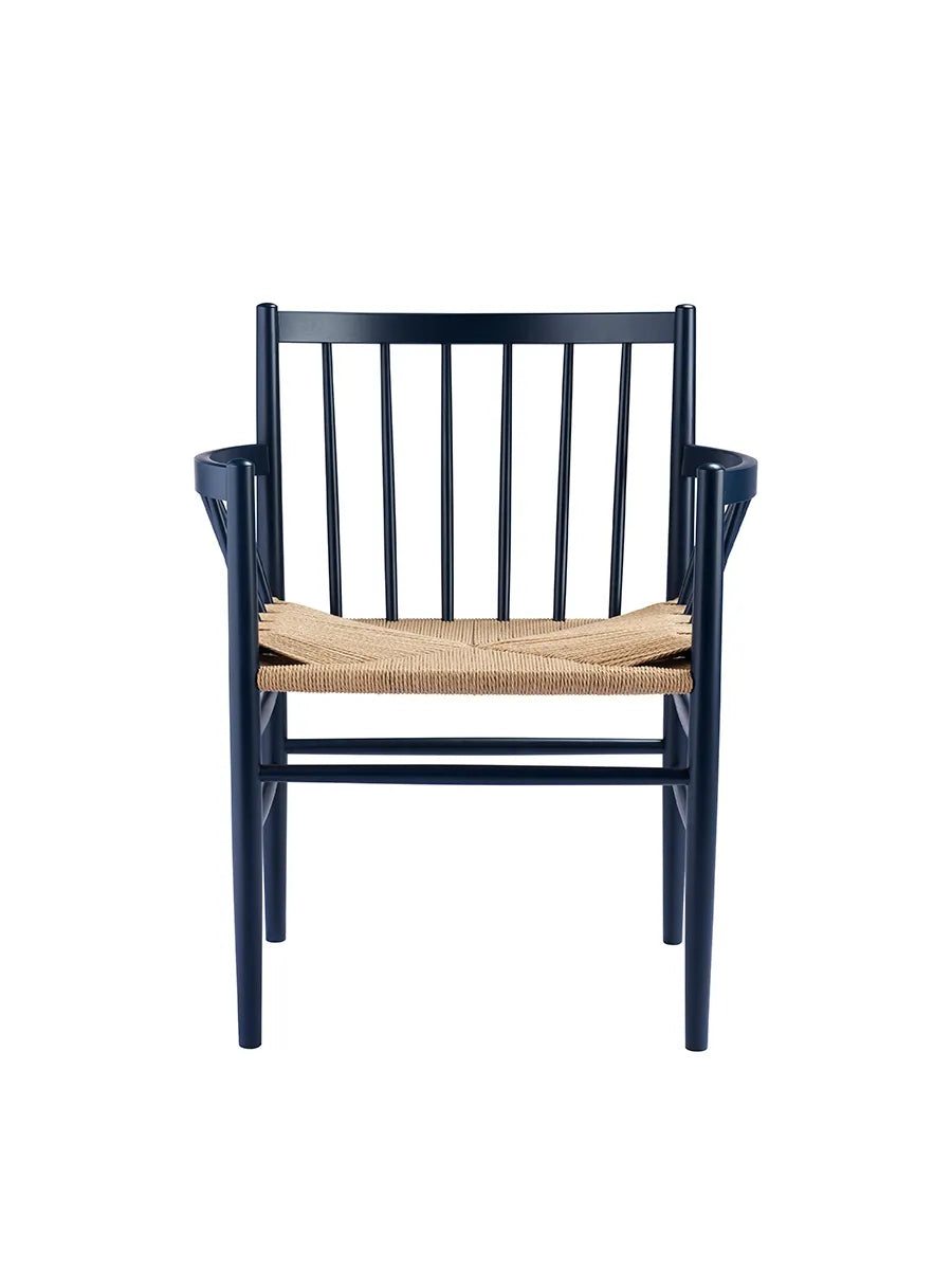 J81 Armstol fra FDB Møbler - Steel Blue - Jacobsen Plus