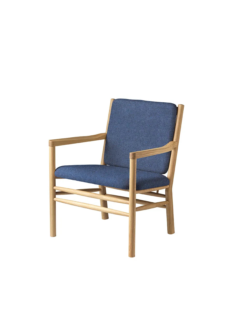 J147 Lounge Chair fra FDB Møbler - Dark Blue MLF36 - Jacobsen Plus