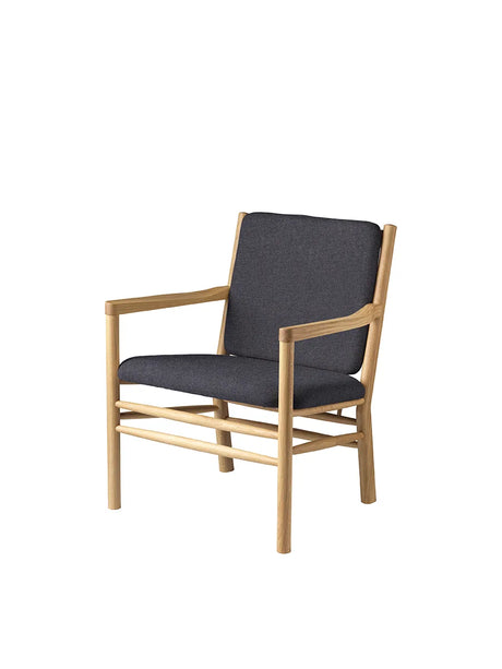 J147 Lounge Chair fra FDB Møbler - Dark Grey MLF28 - Jacobsen Plus