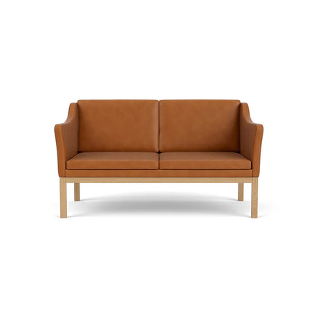 L45 MK154 2 pers. sofa, cognac læder af Mogens Koch - 1 - Jacobsen Plus