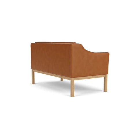 L45 MK154 2 pers. sofa, cognac læder af Mogens Koch - 3 - Jacobsen Plus