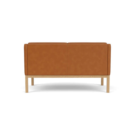 L45 MK154 2 pers. sofa, cognac læder af Mogens Koch - 4 - Jacobsen Plus