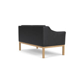 L45 MK154 2 pers. sofa, sort læder af Mogens Koch - 3 - Jacobsen Plus
