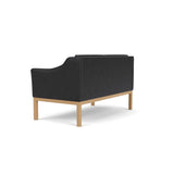 L45 MK154 2 pers. sofa, sort læder af Mogens Koch - 5 - Jacobsen Plus