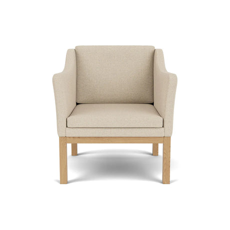 L46 MK155 lænestol, beige tekstil af Mogens Koch - 1 - Jacobsen Plus
