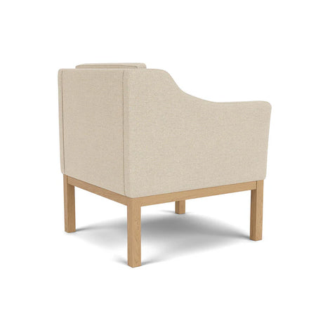 L46 MK155 lænestol, beige tekstil af Mogens Koch - 4 - Jacobsen Plus