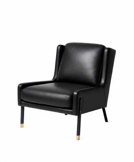 Blink Lounge Chair Bellagio Black 7925 Black sand/gold fra Stellar Works - 1 - Jacobsen Plus