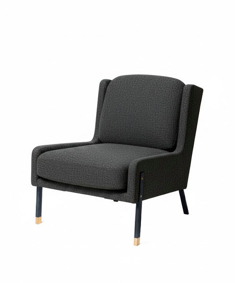 Blink Lounge Chair Main Line Flax 28 Black sand/gold fra Stellar Works - 1 - Jacobsen Plus