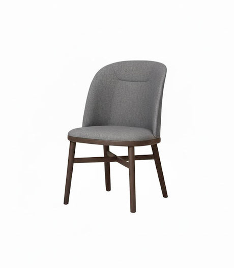 Bund Dining Chair Onyx oak, Melange Nap 111 fra Stellar Works - 1 - Jacobsen Plus