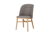 Bund Dining Chair egetræ, Melange Nap 241 fra Stellar Works