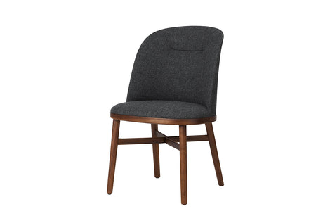 Bund Dining Chair valnød, Melange Nap 191 fra Stellar Works - 1 - Jacobsen Plus