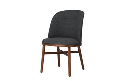 Bund Dining Chair valnød, Melange Nap 191 fra Stellar Works