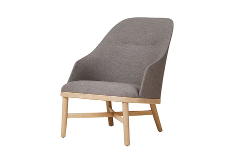 Bund loungestol, eg, Melange Nap 241 fra Stellar Works - 1 - Jacobsen Plus