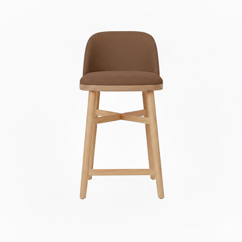 Bund barstol SH610 egetræ, Main Line Flax 23 fra Stellar Works - 1 - Jacobsen Plus