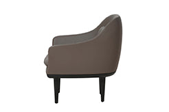 Lunar loungestol, large, sort eg, Bellagio Quartz 5070 HR fra Stellar Works - 4 - Jacobsen Plus