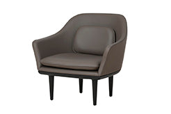 Lunar loungestol, large, sort eg, Bellagio Quartz 5070 HR fra Stellar Works - 3 - Jacobsen Plus