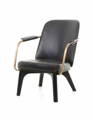 Utility Lounge Chair Oak onyx Caress 1509 fra Stellar Works