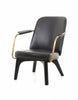 Utility Lounge Chair Oak onyx Caress 1509 fra Stellar Works